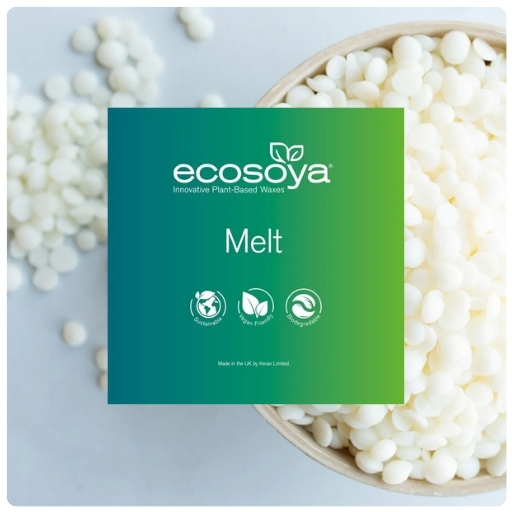 EcoSoya melt wax for strong-scent wax melts in Dubai. Ideal for home fragrance brands and boutique candle businesses.