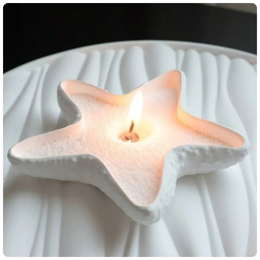 Starfish-shaped storage tray mold in Dubai for jewelry and décor crafts. Ideal for resin and Jesmonite artisans.