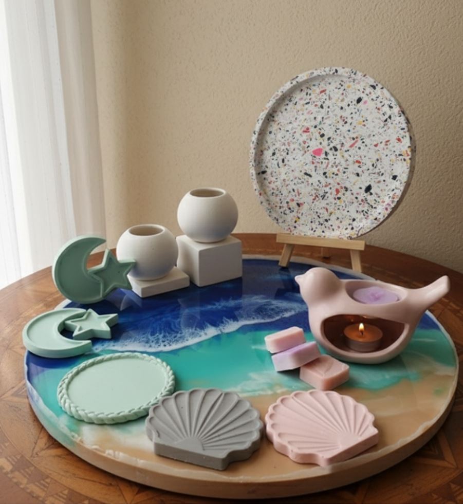 student art works from salat farah work shop