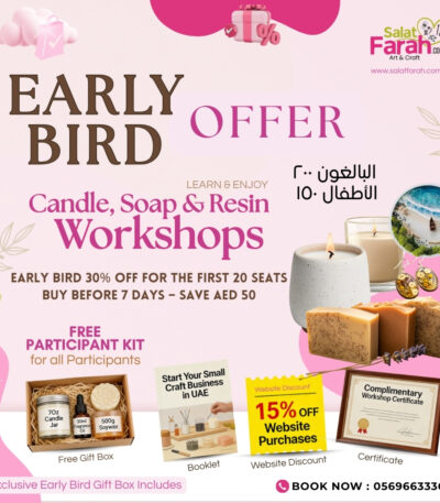 Candle, Soap, Resin Workshop