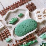 Charming Pastoral Fondant Silicone Mold for Cake Decorating & Chocolate Crafts - Image 4