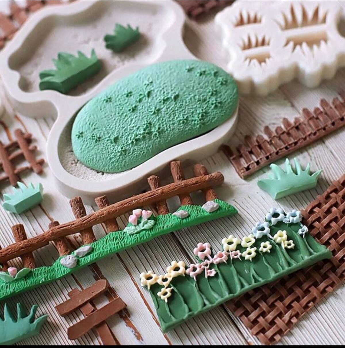 pastoral fondant silicone mold for cake decorating and chocolate crafts pastoral fondant silicone mold for cake decorating and chocolate crafts