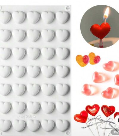 35 cavity truffle silicone mold for chocolate mousse cake and dessert making