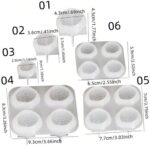 Premium Strawberry Candle Silicone Mold – 4-Piece 3D Resin & Wax Craft Mold for DIY Candle Making - Image 5