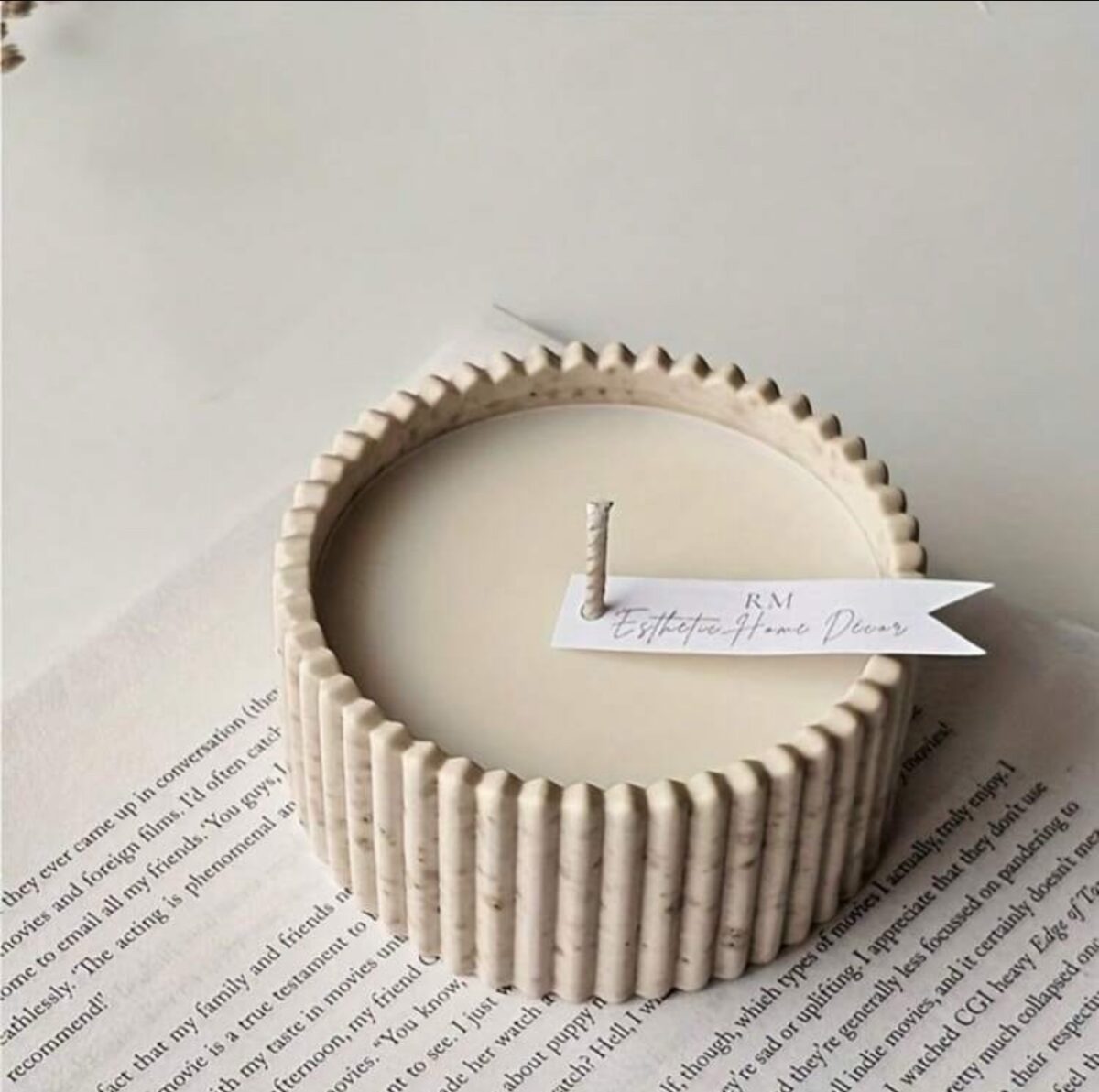 Premium Striped Candle Cup Silicone Mold – Modern Minimalist DIY Wax & Resin Mold - Image 6