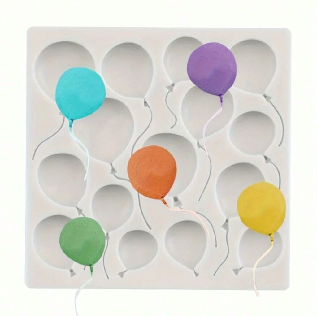 balloon silicone mold for candle soap resin fondant chocolate diy crafts
