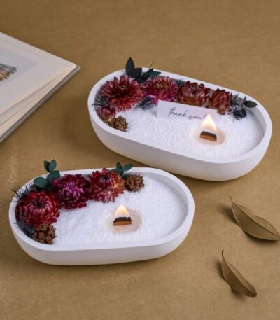 Ship Shaped Silicone Mold for Candle Holders, Resin Trays and Plaster Crafts