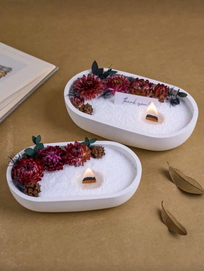 Ship Shaped Silicone Mold for Candle Holders, Resin Trays and Plaster Crafts