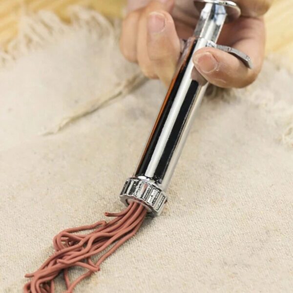 fondant extruder tool stainless steel clay press cake decorating