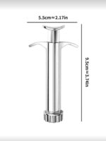 PROFESSIONAL Fondant Extruder Tool – Stainless Steel Clay Press for Cake & Doll Hair Decoration - Image 8