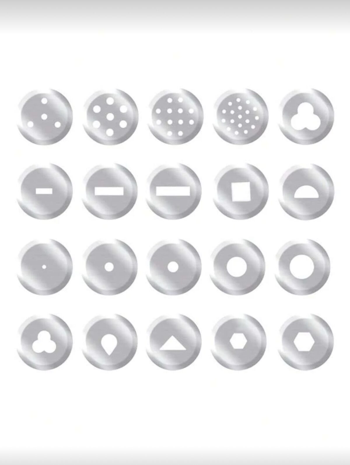 PROFESSIONAL Fondant Extruder Tool – Stainless Steel Clay Press for Cake & Doll Hair Decoration - Image 2