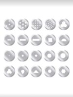 PROFESSIONAL Fondant Extruder Tool – Stainless Steel Clay Press for Cake & Doll Hair Decoration - Image 2