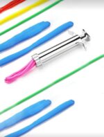 PROFESSIONAL Fondant Extruder Tool – Stainless Steel Clay Press for Cake & Doll Hair Decoration - Image 9