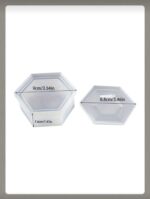 Hexagonal Resin Box Mold – Silicone Jewelry Storage Mold for DIY Epoxy Crafts - Image 2
