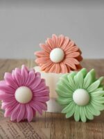 STUNNING Daisy Flower Silicone Mold – Sunflower Resin & Candle Mold for Aromatherapy Crafts - Image 4
