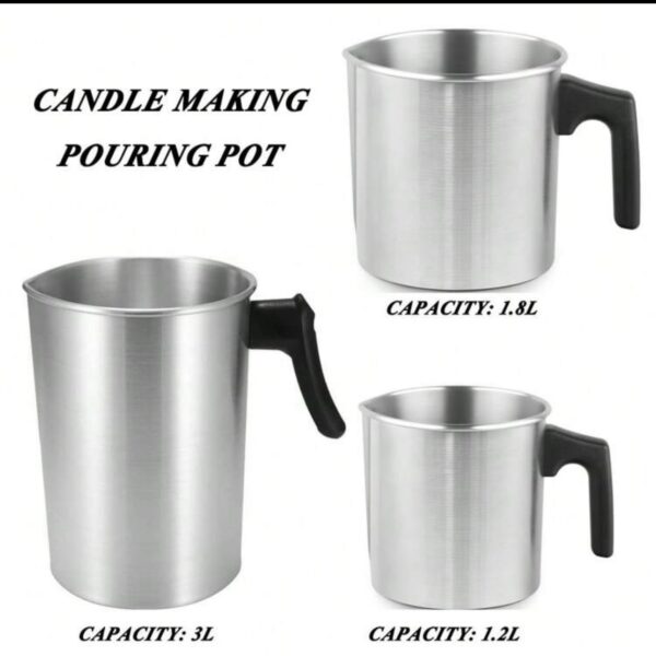 candle making pouring pot 3l wax melting boiler with dripless spout