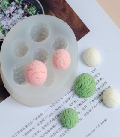ice cream silicone mold diy dessert resin soap craft