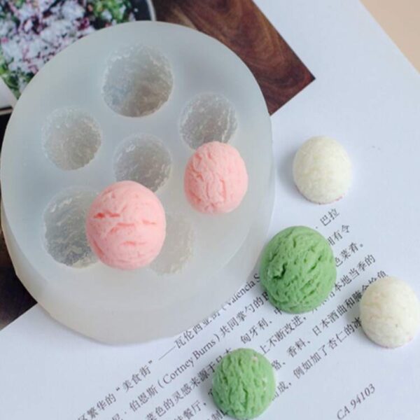 ice cream silicone mold diy dessert resin soap craft