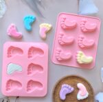Footprint Silicone Mold – 3D Baby Foot Candy & Chocolate Mold for Baking & Crafts - Image 3