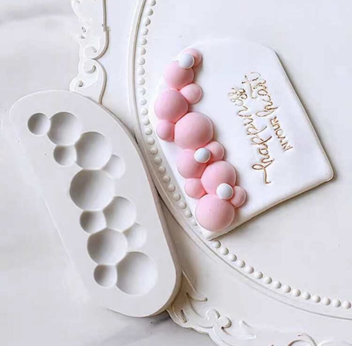Creative Bubble Silicone Cake Mold – Sugarcraft, Chocolate & Soap Decorating Tool - Image 2