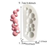 Creative Bubble Silicone Cake Mold – Sugarcraft, Chocolate & Soap Decorating Tool - Image 3