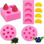 Creative Mini Fruit Silicone Mold – 3D Dessert, Soap & Resin Craft Mold - Image 3