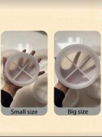 Premium Round Cement Flower Pot Mold – DIY Gypsum & Resin Storage Bowl - Image 2