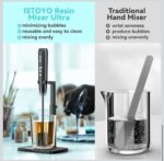 Professional Cordless Resin Mixer – 3-Speed AI Control DIY Stirrer - Image 4