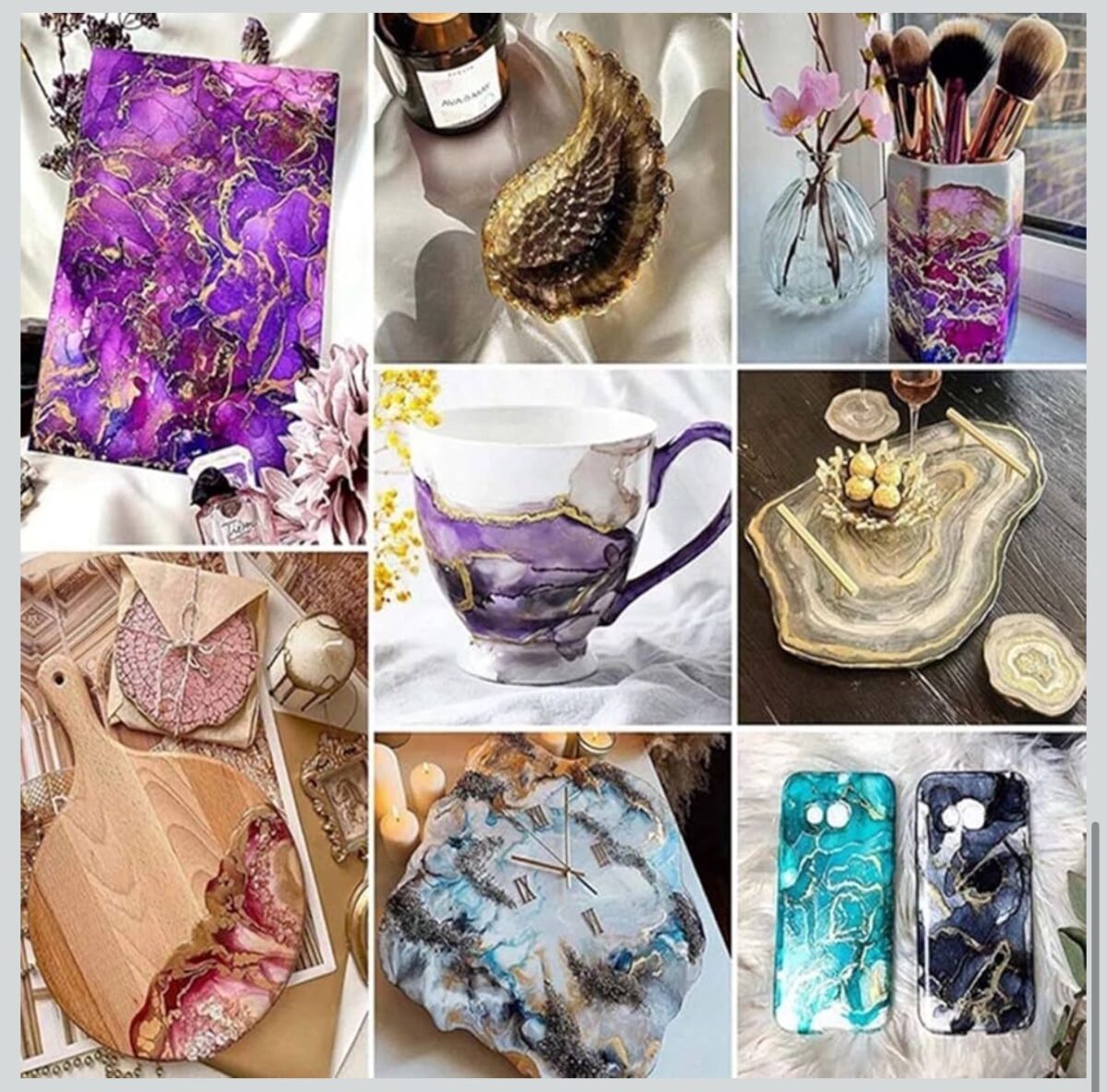 Premium Resin Dye Liquid Color Set – 12 Colors for Candle & Resin DIY (10ml) - Image 4