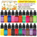 Premium Soap and Candle Pigment Color Set – 20 DIY Craft Colors (0.34oz) - Image 3