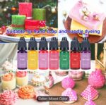 0.34oz × 20 Color Handmade Soap DIY Pigment Set, Suitable for Handmade Soap DIY Crafts, Candle DIY Crafts