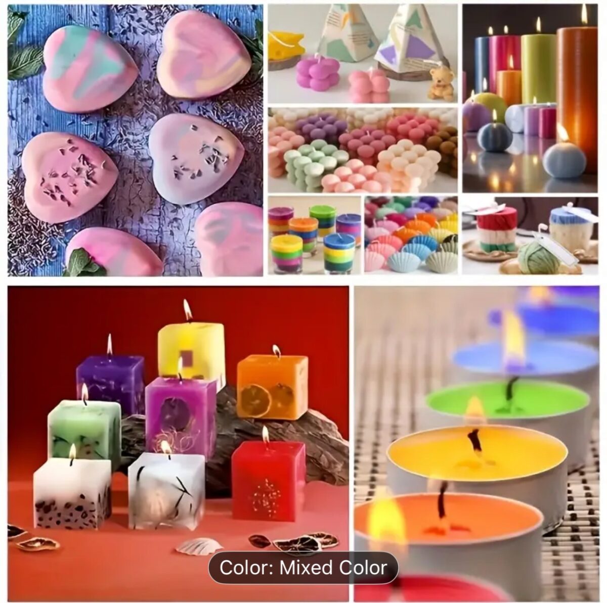 Premium Soap and Candle Pigment Color Set – 20 DIY Craft Colors (0.34oz) - Image 2