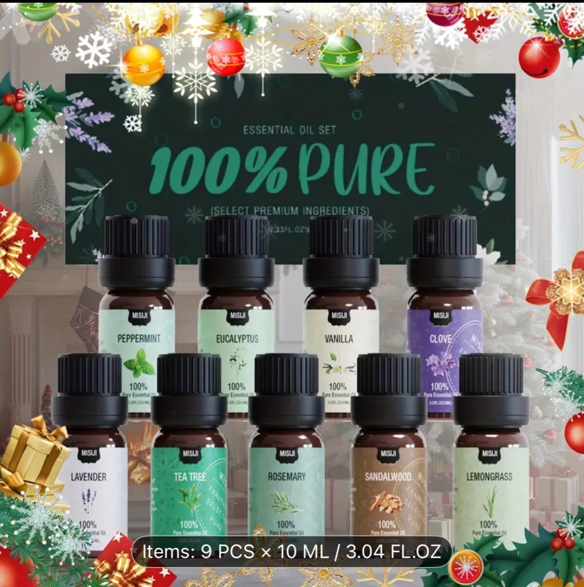 Ultimate Premium Essential Oil Set with Diffuser – 9 Oils for Sleep & Relaxation - Image 5