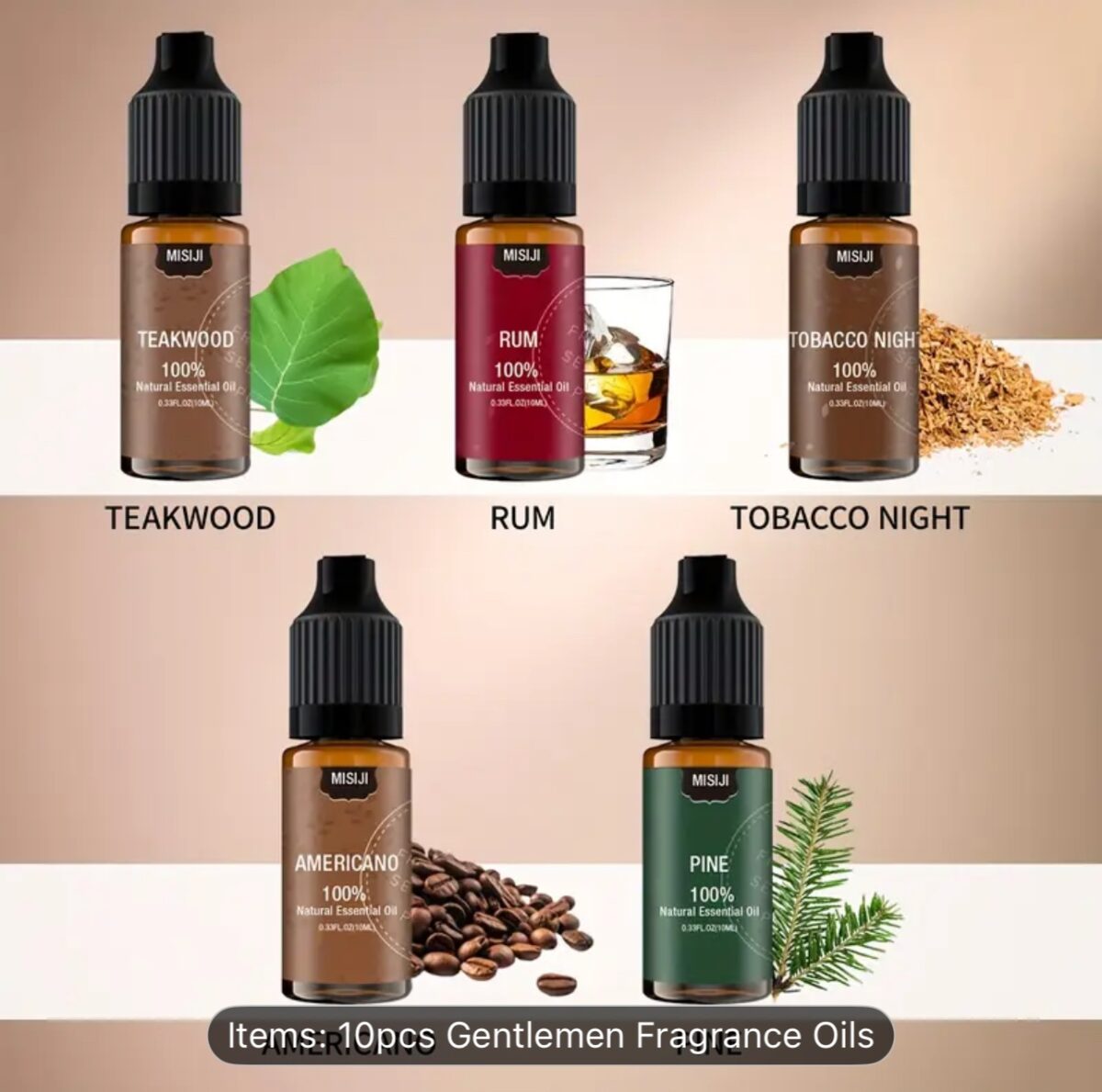 Bold Gentlemen Fragrance Oils Set – 10 Premium Scents for Candle & Soap Making - Image 4