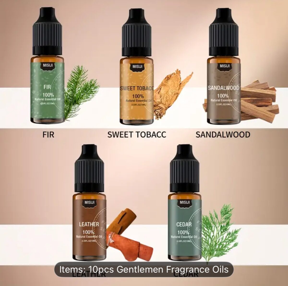 Bold Gentlemen Fragrance Oils Set – 10 Premium Scents for Candle & Soap Making - Image 3